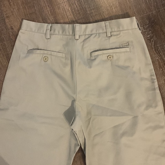 Men’s IZOD Classic fit tan dress pants. Size 34x32. NWOT - Picture 5 of 5
